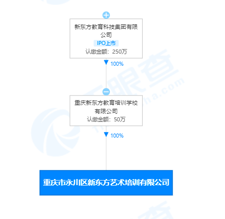新東方在重慶設(shè)立藝術(shù)培訓(xùn)公司 探索營(yíng)利性民辦教育之路